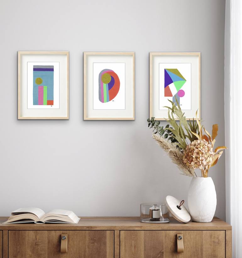 Original Contemporary Abstract Painting by Carla Sa Fernandes