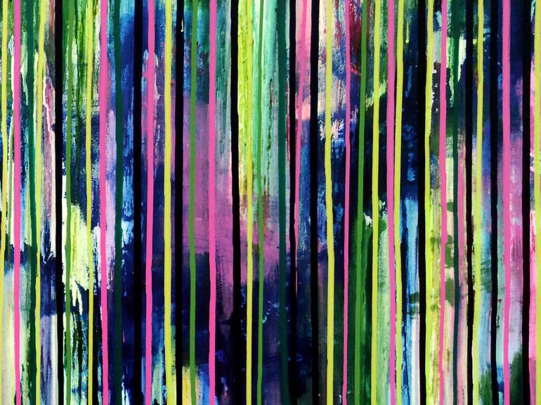 Original Abstract Landscape Painting by Carla Sa Fernandes