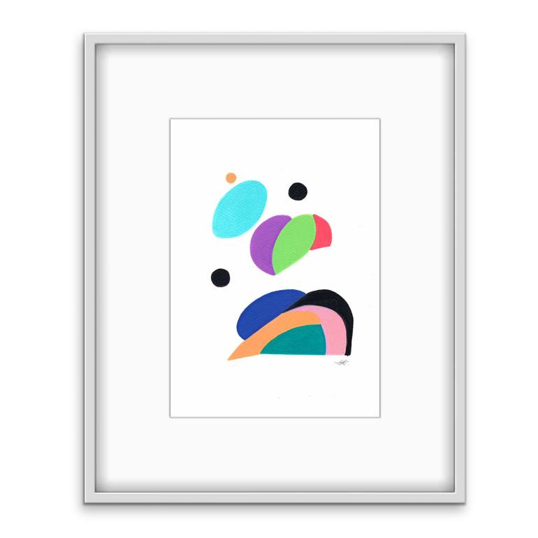 Original Conceptual Abstract Painting by Carla Sa Fernandes