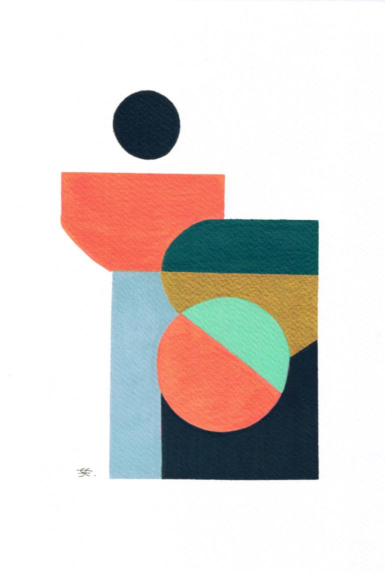 Original Contemporary Abstract Painting by Carla Sa Fernandes