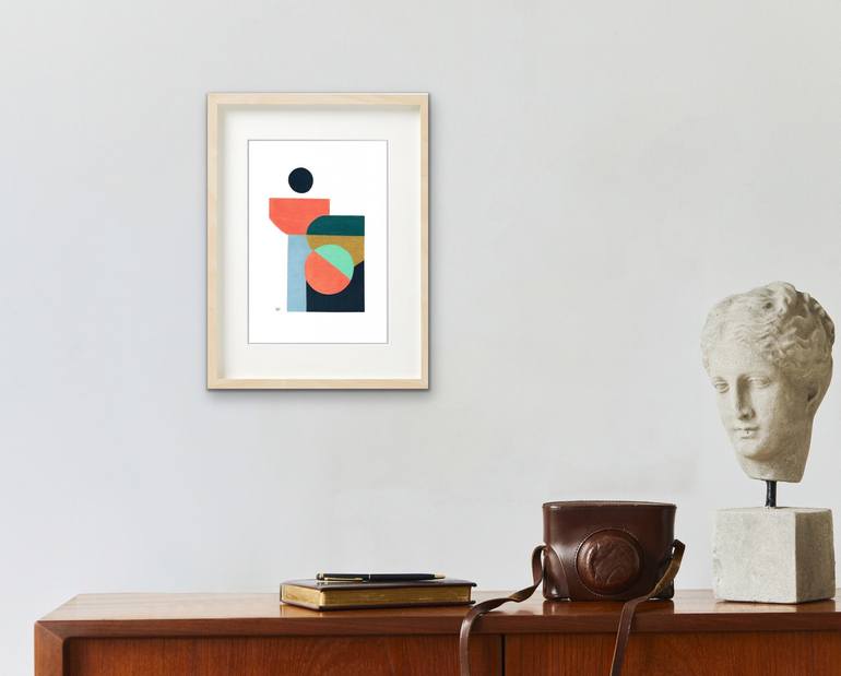 Original Contemporary Abstract Painting by Carla Sa Fernandes