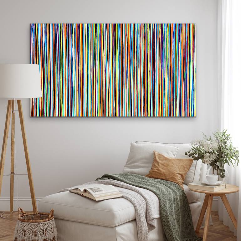 Original Modernism Abstract Painting by Carla Sa Fernandes