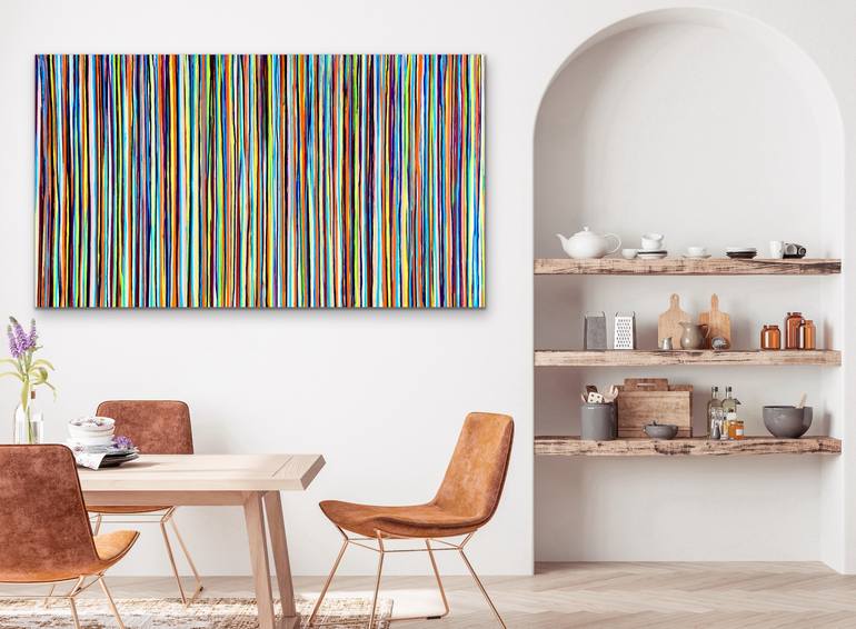 Original Modernism Abstract Painting by Carla Sa Fernandes