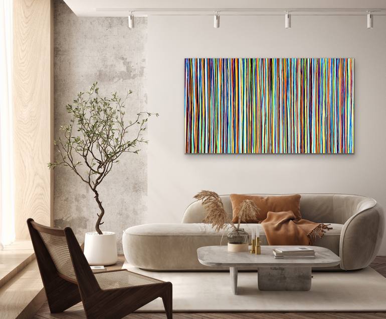 Original Modernism Abstract Painting by Carla Sa Fernandes