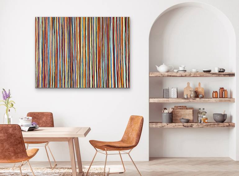 Original Abstract Expressionism Abstract Painting by Carla Sa Fernandes