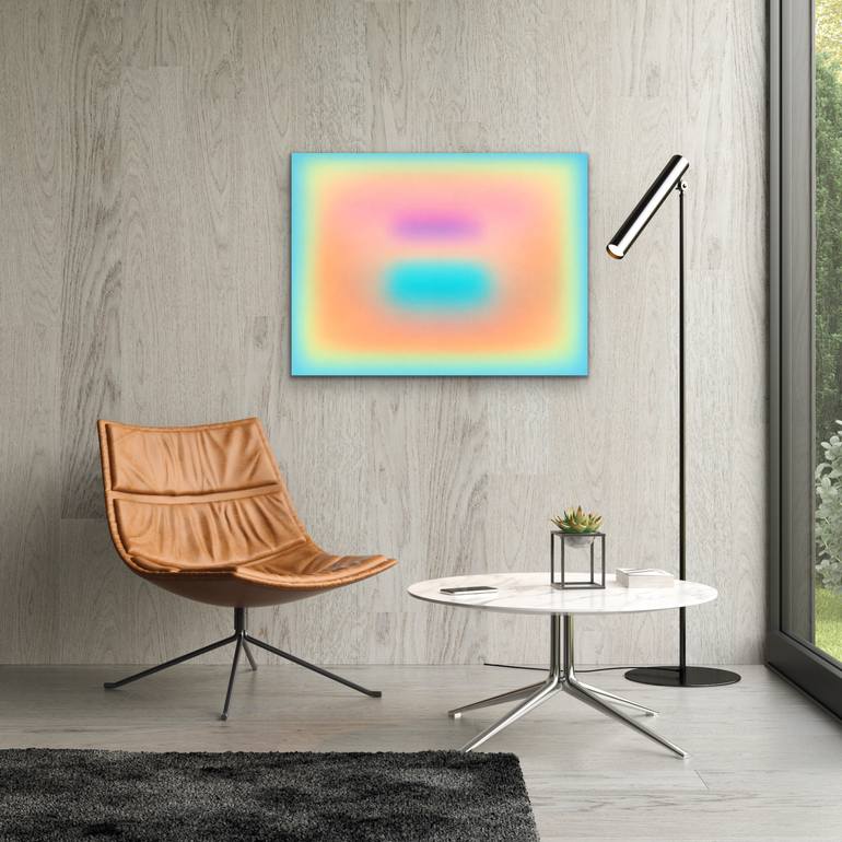 Original Abstract Expressionism Abstract Painting by Carla Sa Fernandes