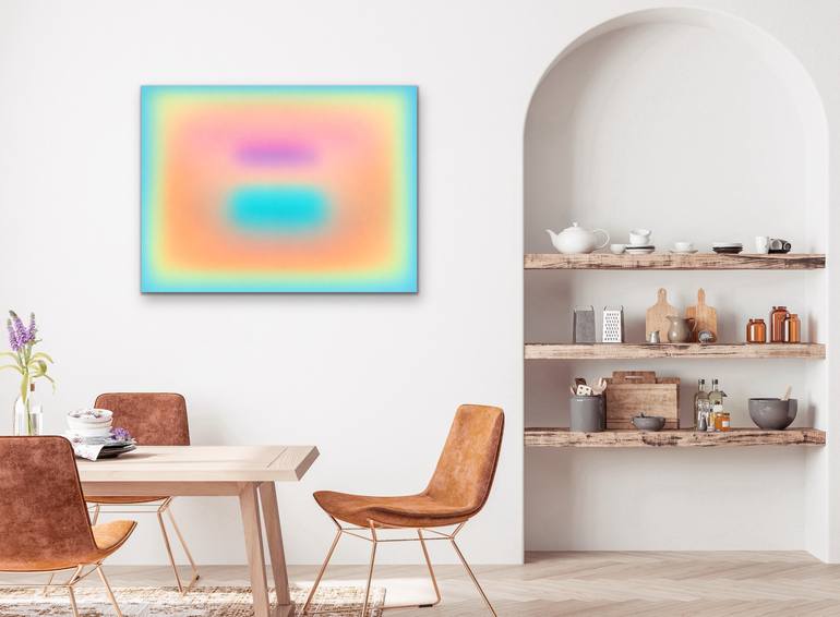 Original Abstract Expressionism Abstract Painting by Carla Sa Fernandes