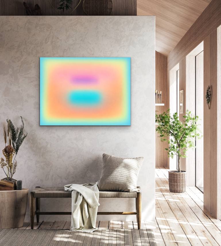 Original Abstract Expressionism Abstract Painting by Carla Sa Fernandes