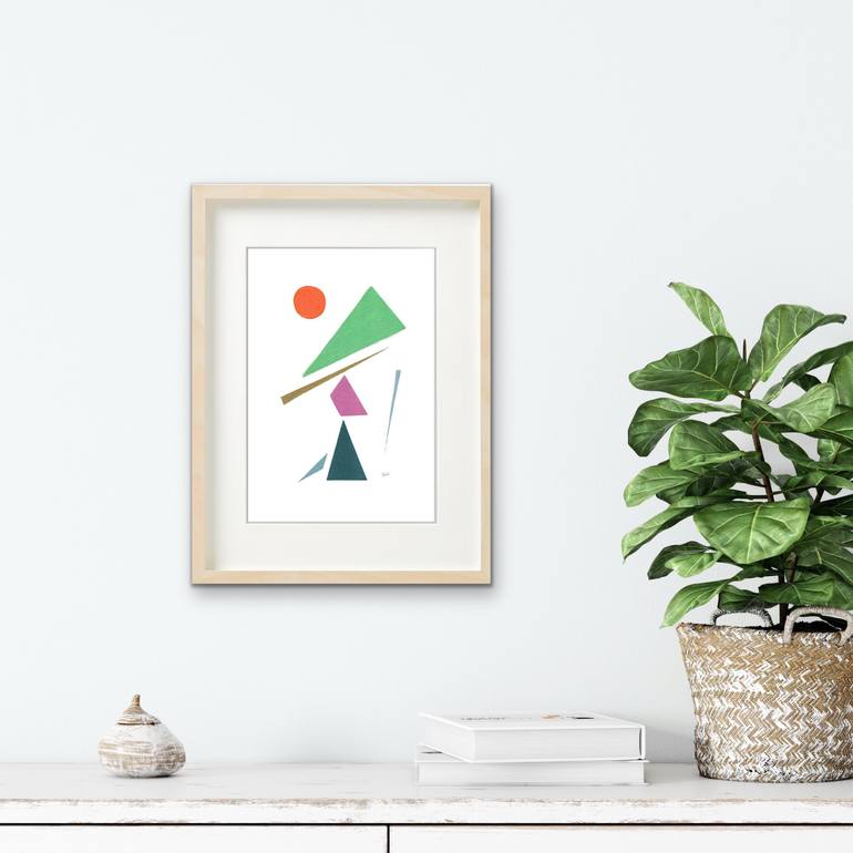 Original Contemporary Abstract Painting by Carla Sa Fernandes