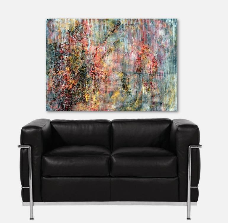 Original Fine Art Abstract Painting by Carla Sa Fernandes