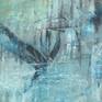 Oil and Oil Pastel on gallery wrapped canvas. Ready to hang.