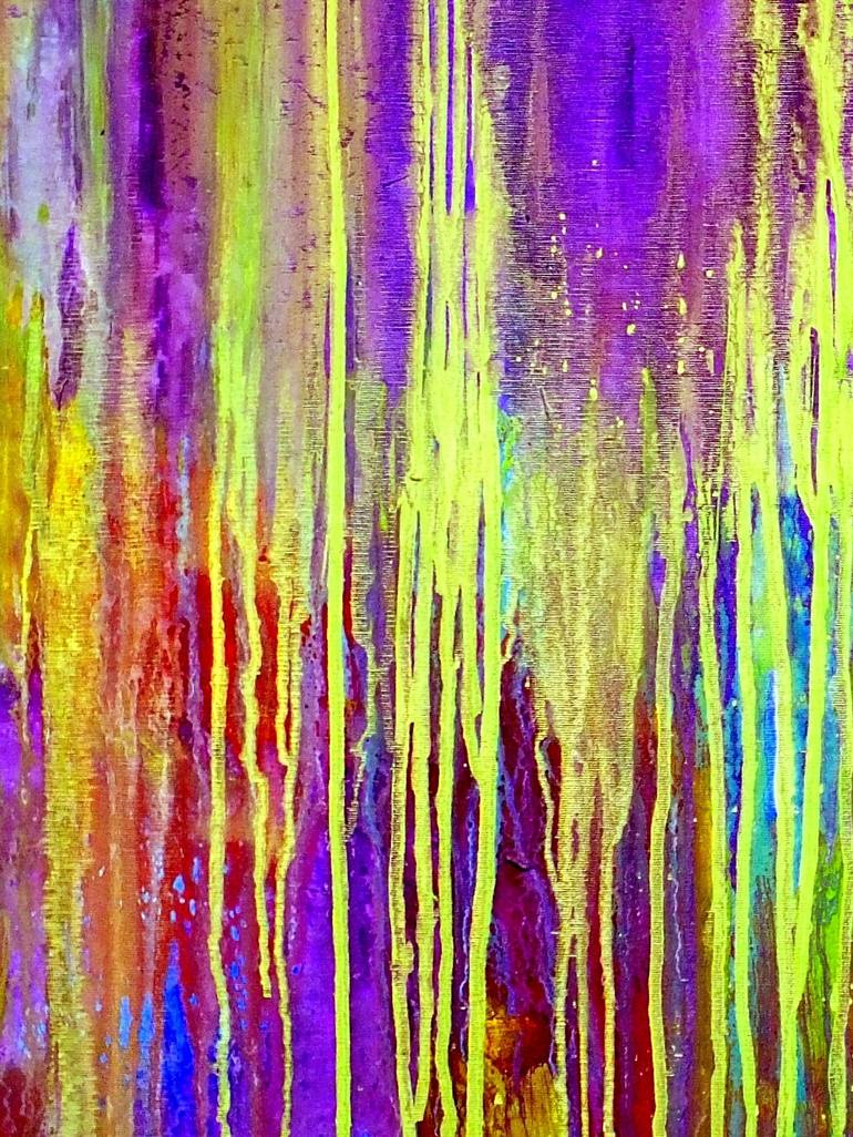 Original Abstract Expressionism Abstract Painting by Carla Sa Fernandes