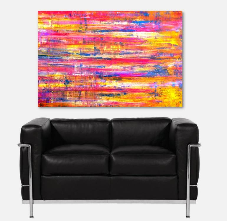 Original Abstract Painting by Carla Sa Fernandes