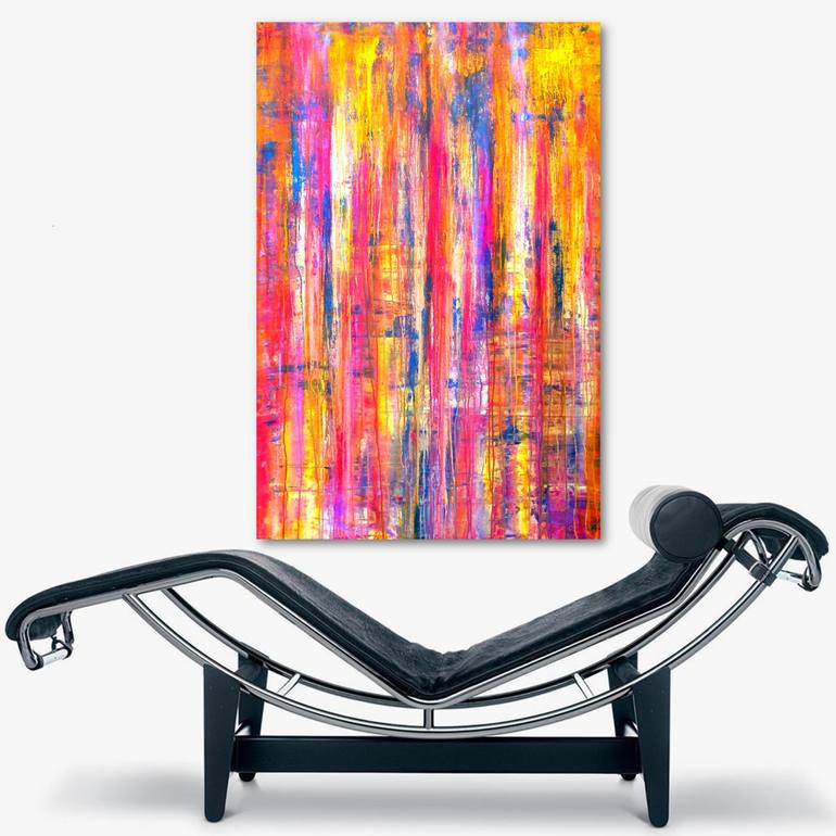 Original Abstract Painting by Carla Sa Fernandes