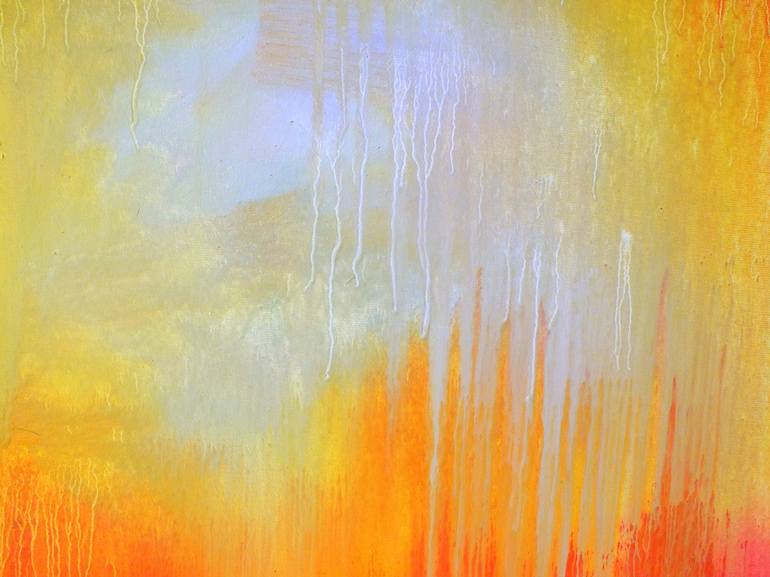 Original Abstract Expressionism Abstract Painting by Carla Sa Fernandes