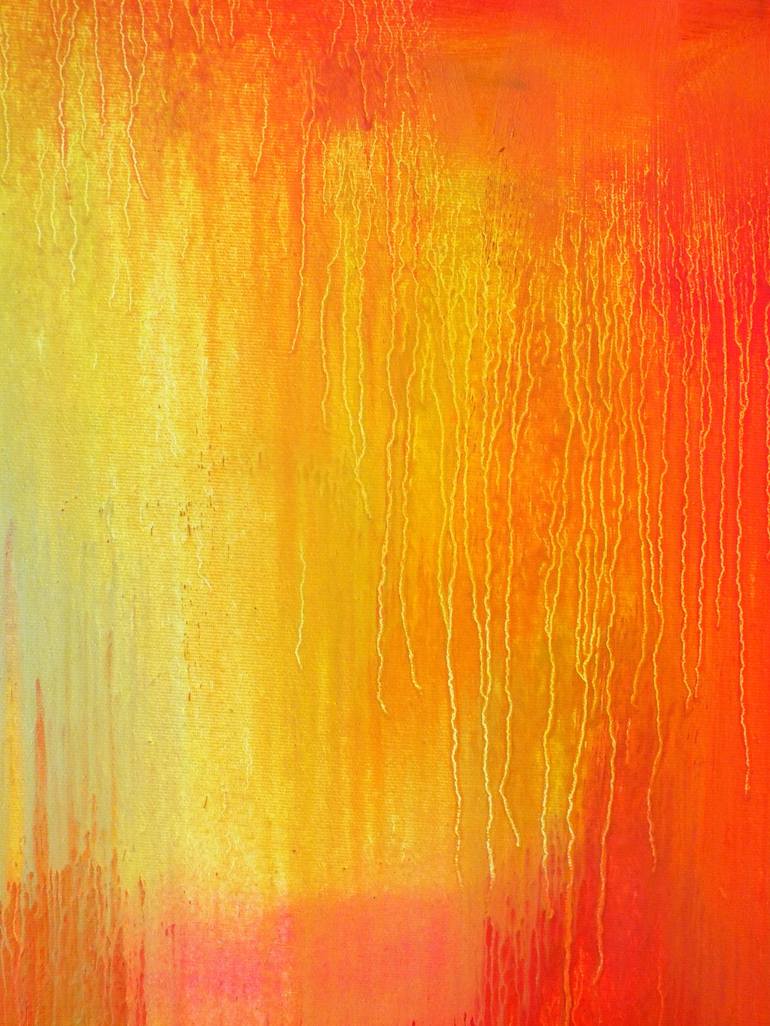 Original Abstract Expressionism Abstract Painting by Carla Sa Fernandes