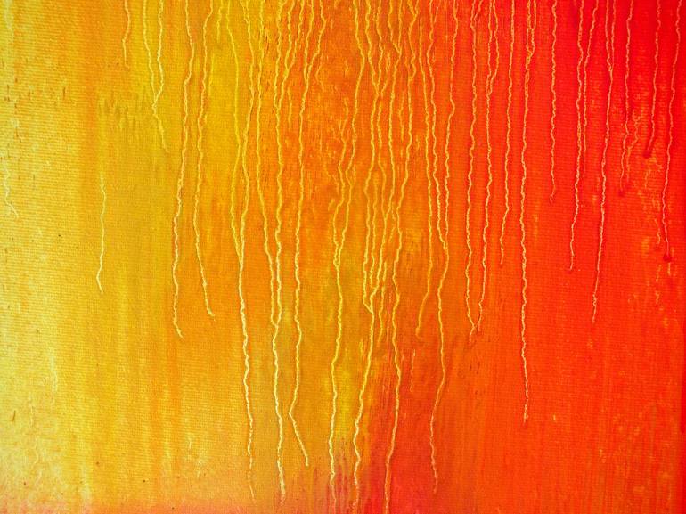 Original Abstract Expressionism Abstract Painting by Carla Sa Fernandes