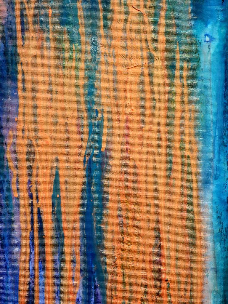 Original Abstract Expressionism Abstract Painting by Carla Sa Fernandes