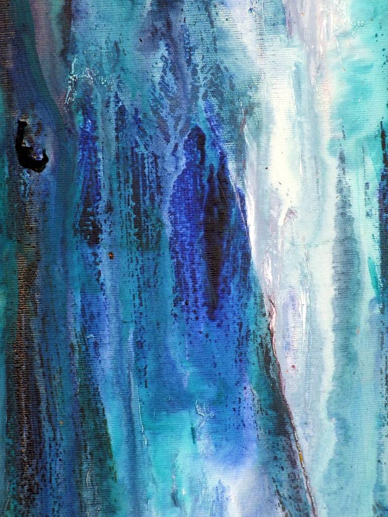 Original Abstract Expressionism Abstract Painting by Carla Sa Fernandes