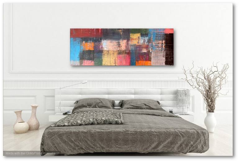 Original Fine Art Abstract Painting by Carla Sa Fernandes