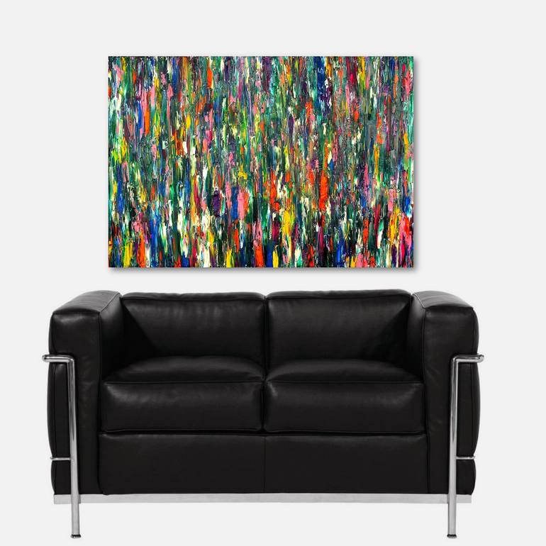 Original Fine Art Abstract Painting by Carla Sa Fernandes