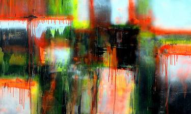 Original Fine Art Abstract Paintings by Carla Sa Fernandes