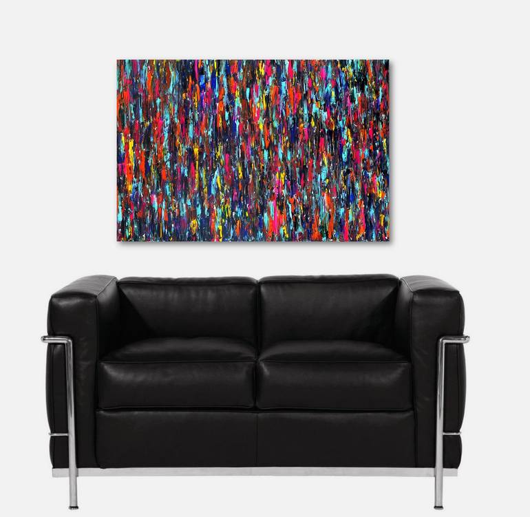 Original Fine Art Abstract Painting by Carla Sa Fernandes