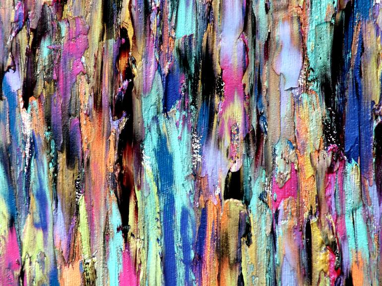 Original Fine Art Abstract Painting by Carla Sa Fernandes