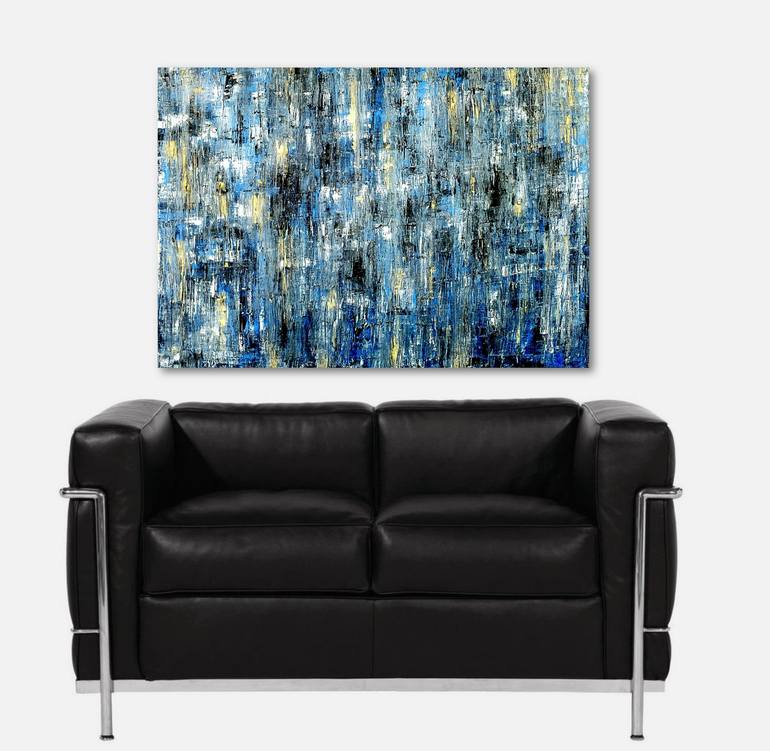 Original Fine Art Abstract Painting by Carla Sa Fernandes