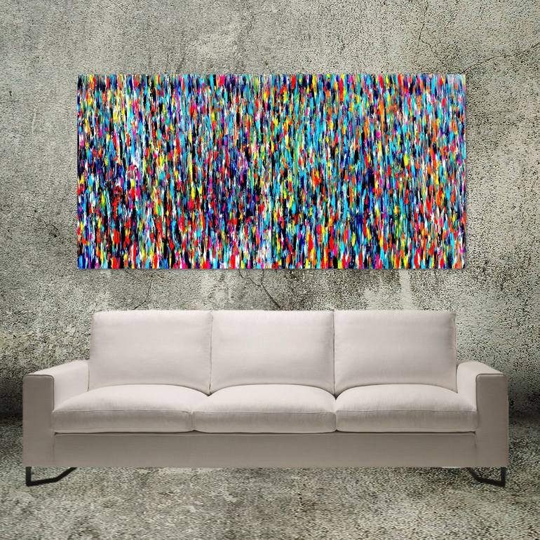 Original Fine Art Abstract Painting by Carla Sa Fernandes