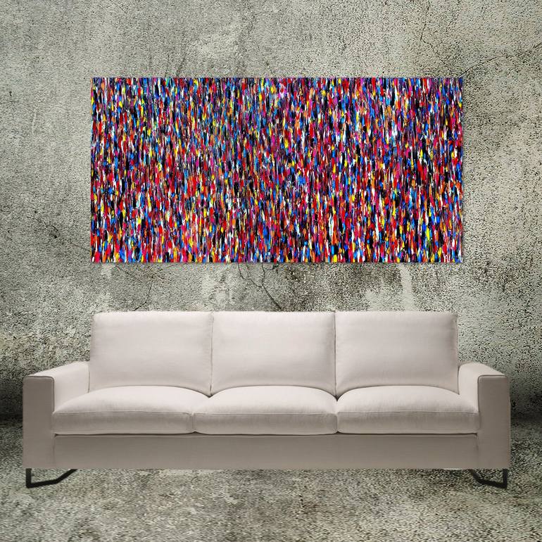 Original Fine Art Abstract Painting by Carla Sa Fernandes