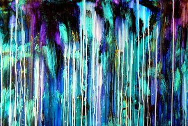 Original Fine Art Abstract Paintings by Carla Sa Fernandes