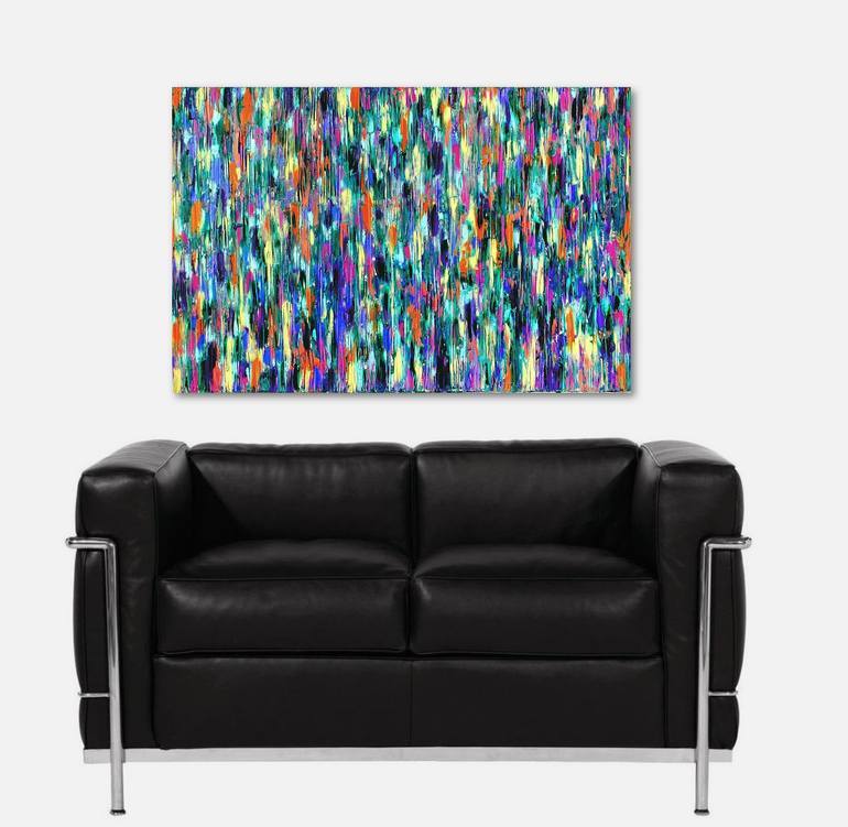 Original Fine Art Abstract Painting by Carla Sa Fernandes