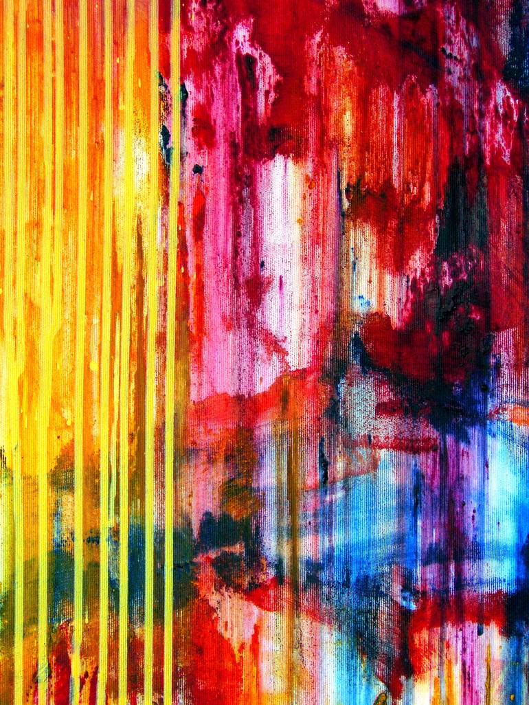 Original Fine Art Abstract Painting by Carla Sa Fernandes