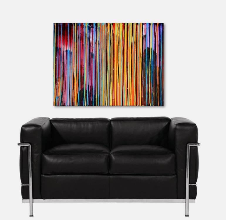 Original Fine Art Abstract Painting by Carla Sa Fernandes