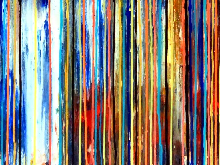 Original Fine Art Abstract Painting by Carla Sa Fernandes