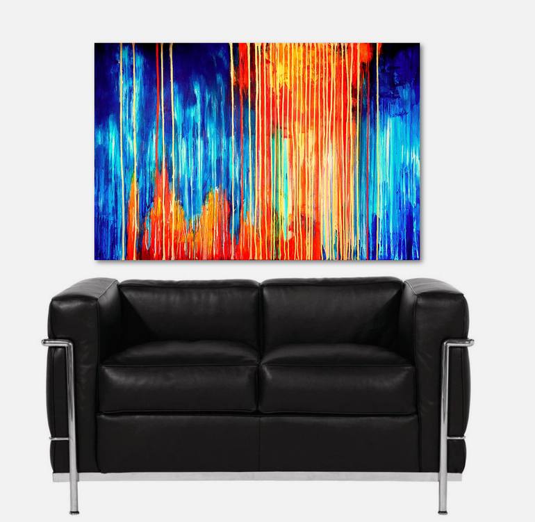 Original Modern Abstract Painting by Carla Sa Fernandes