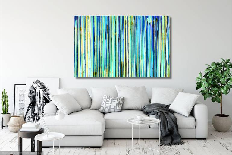 Original Abstract Painting by Carla Sa Fernandes