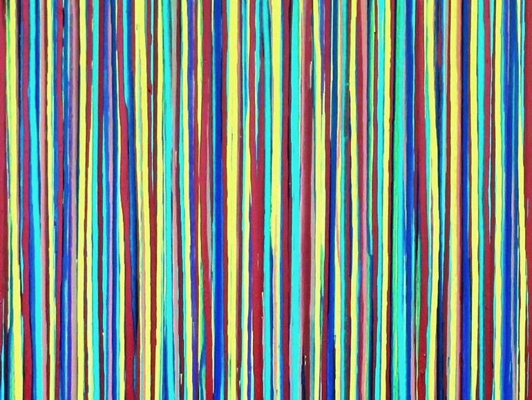 Original Modernism Abstract Painting by Carla Sa Fernandes