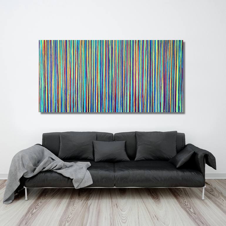 Original Modernism Abstract Painting by Carla Sa Fernandes