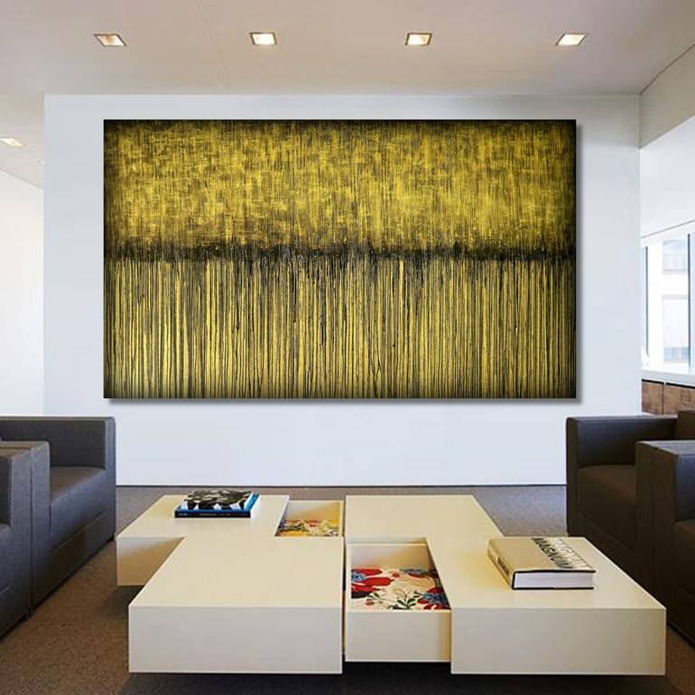 Original Minimalism Abstract Painting by Carla Sa Fernandes