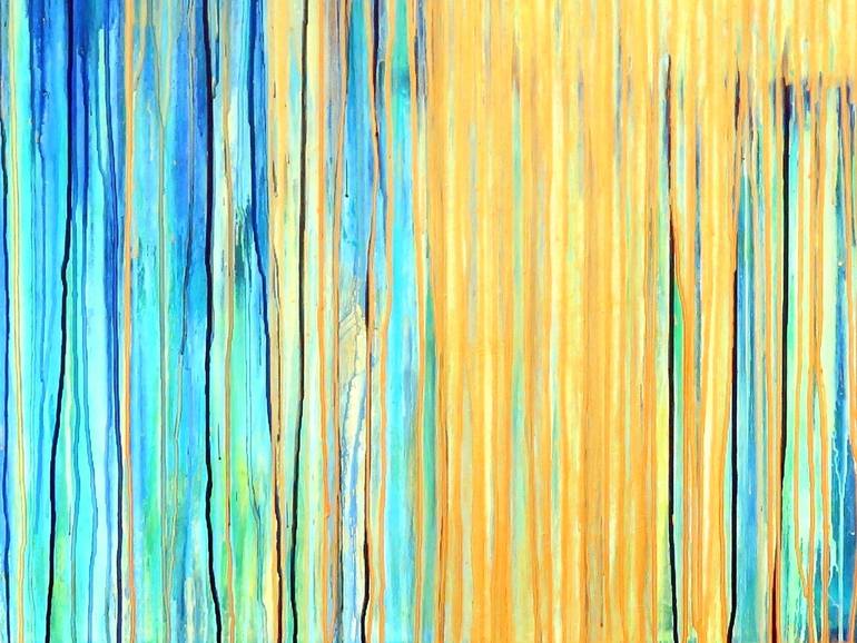 Original Abstract Expressionism Abstract Painting by Carla Sa Fernandes