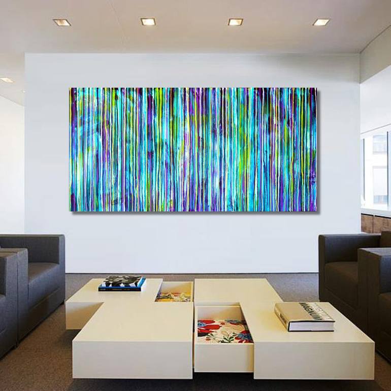 Original Modern Abstract Painting by Carla Sa Fernandes