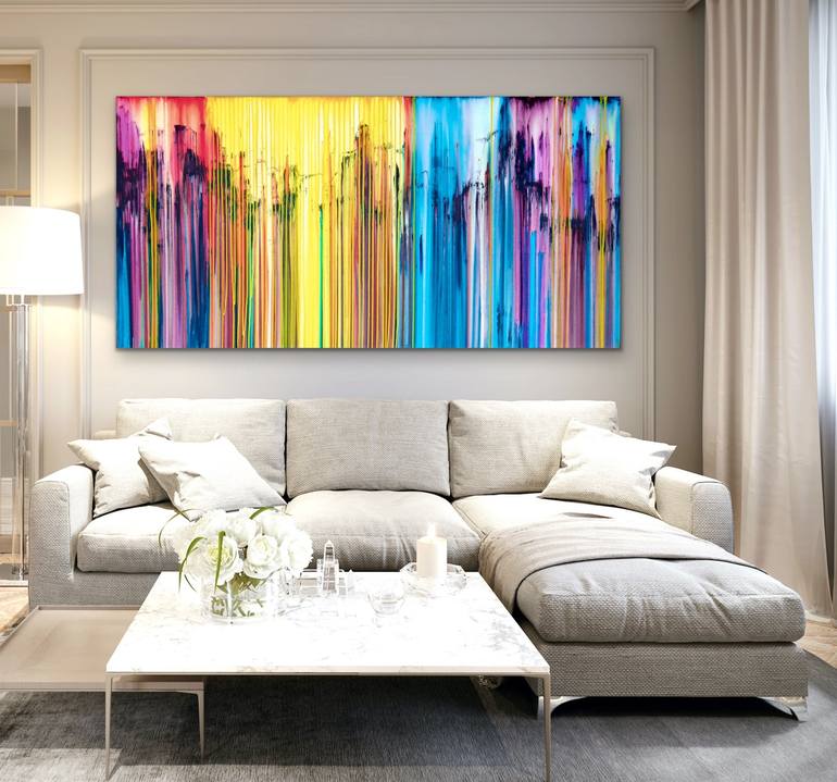 Original Modern Abstract Painting by Carla Sa Fernandes