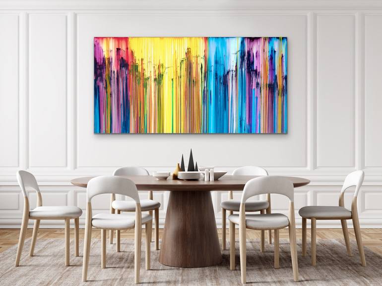 Original Modern Abstract Painting by Carla Sa Fernandes