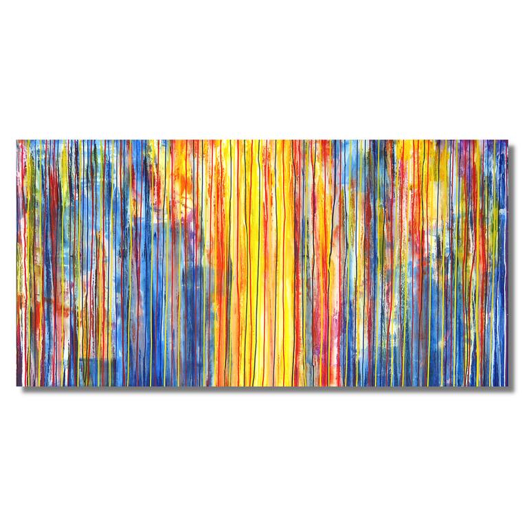 Original Abstract Landscape Painting by Carla Sa Fernandes