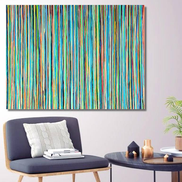 Original Modern Abstract Painting by Carla Sa Fernandes