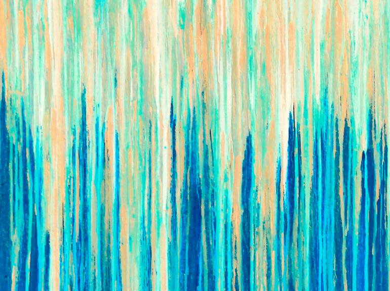 Original Abstract Seascape Painting by Carla Sa Fernandes