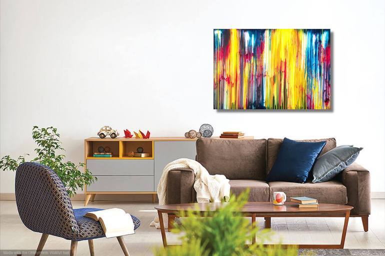 Original Modern Abstract Painting by Carla Sa Fernandes