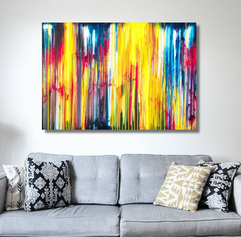 Original Modern Abstract Painting by Carla Sa Fernandes